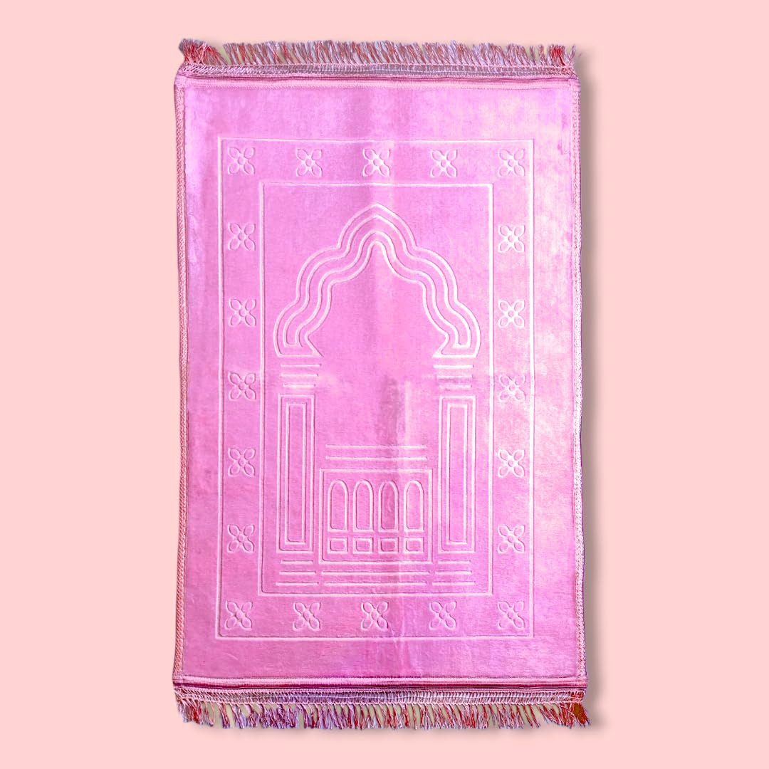 Luxury Rectangular Velvet Prayer Mat (Janamaz)