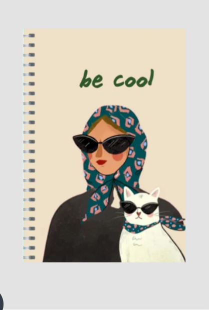 Be Cool – A5 Ruled Notepad