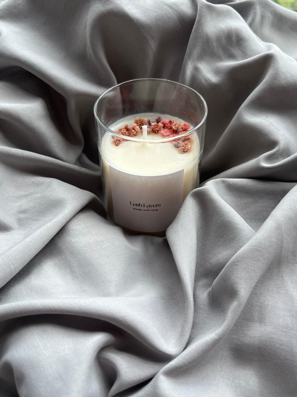 Floral Serenity Candle