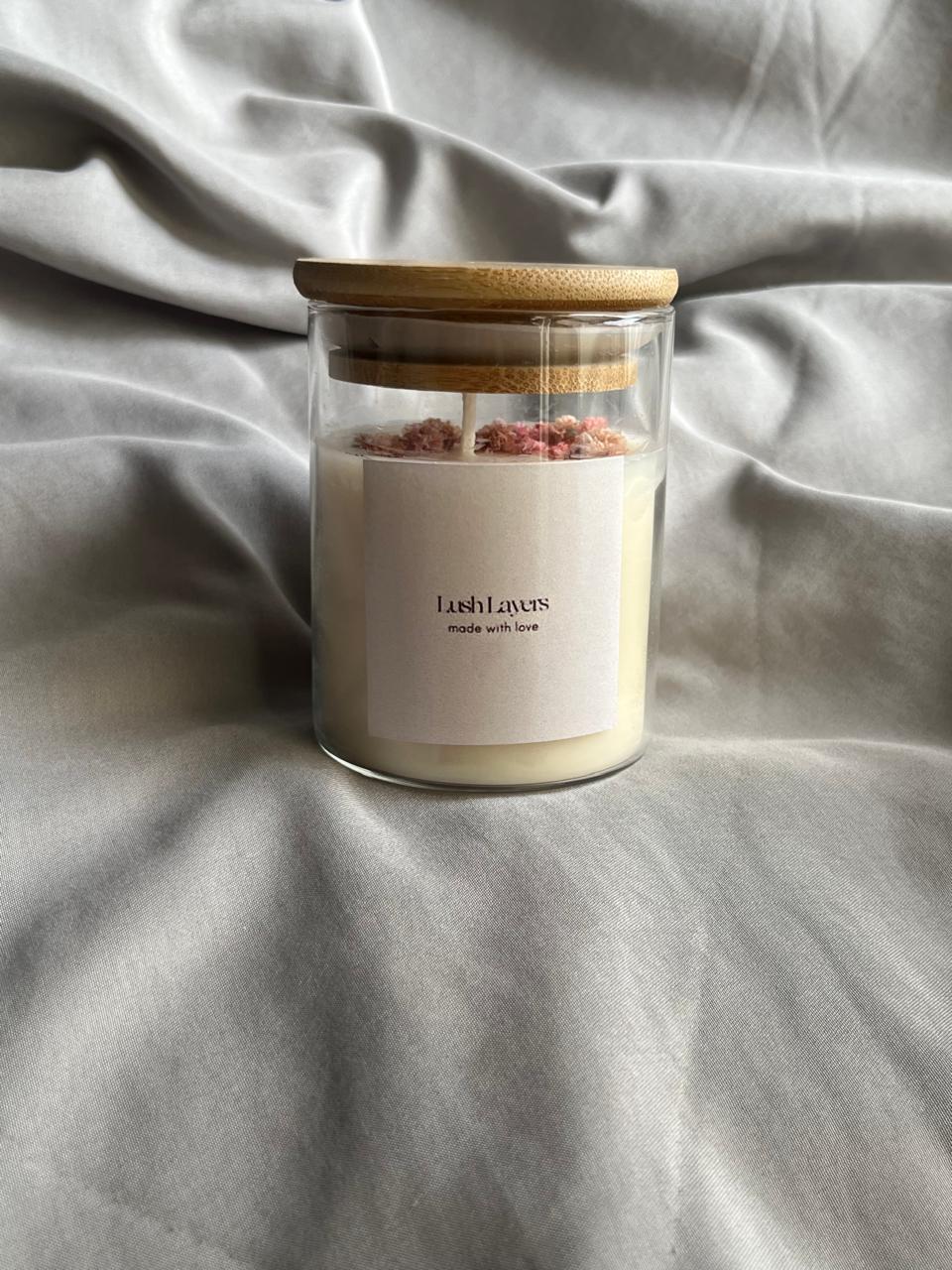 Floral Serenity Candle